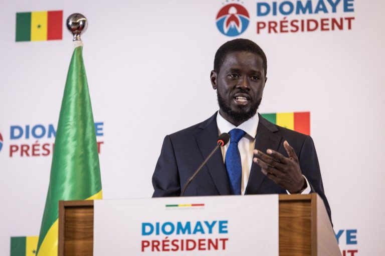 Senegal’s youngest president takes oath in front of his African peers