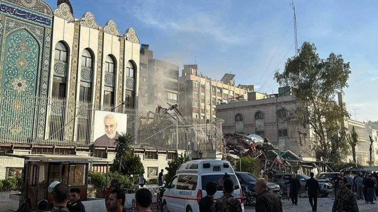 Syria: Israeli raid on Iranian embassy in Damascus leaves 11 dead