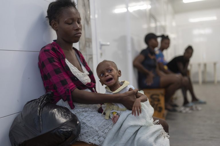 The Haitian health system teeters on the edge of the abyss