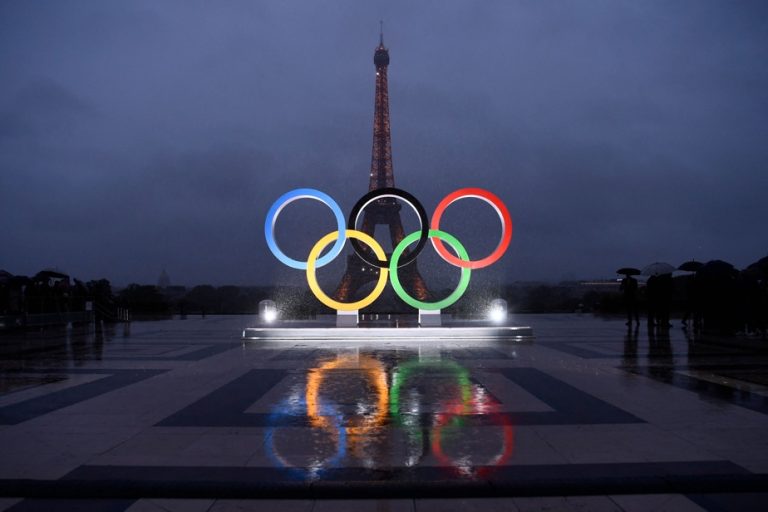 The Olympic rings will be installed on the Eiffel Tower for the Olympics