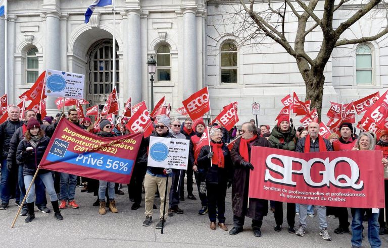 The SPGQ wants more autonomy for government professionals