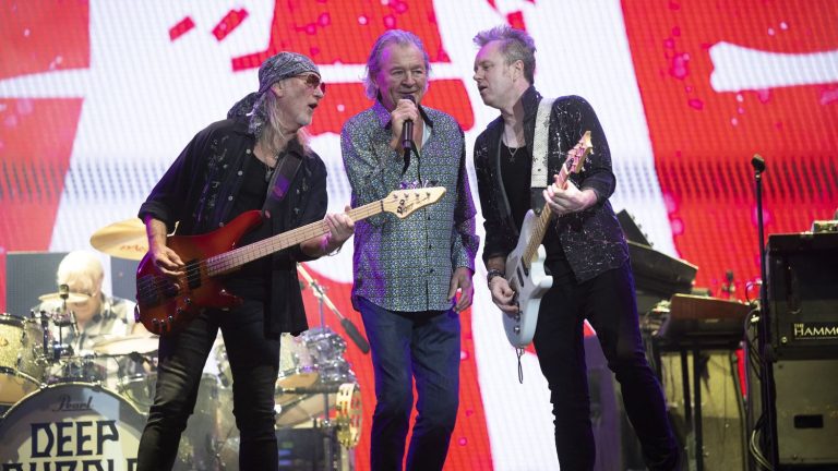 The group Deep Purple stars at the Montreux Jazz Festival 2024 for the tenth time