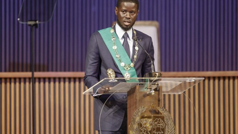 The new president of Senegal, Bassirou Diomaye Faye, was sworn in