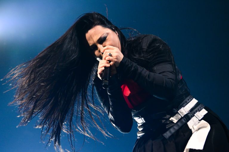 The rock group Evanescence visiting Quebec