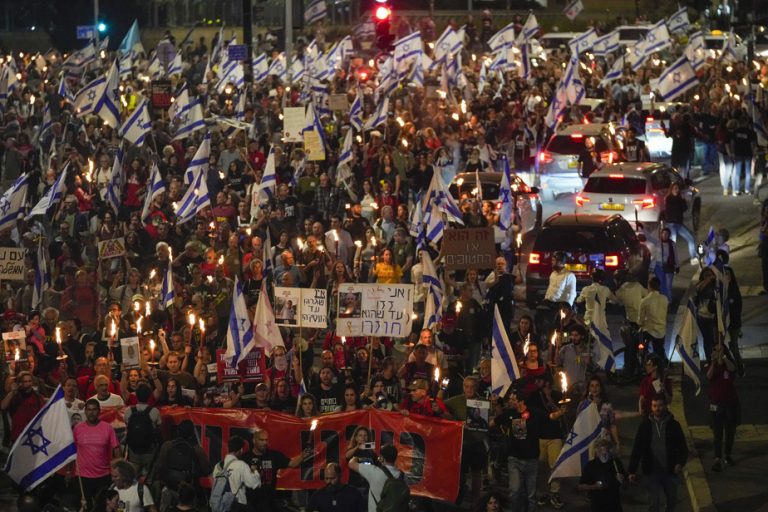 “Traitor” |  New demonstration of anger against Benyamin Netanyahu