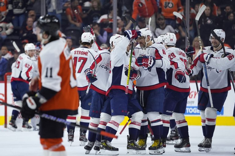 Tuesday in the NHL |  The Washington Capitals reach the playoffs by beating the Flyers