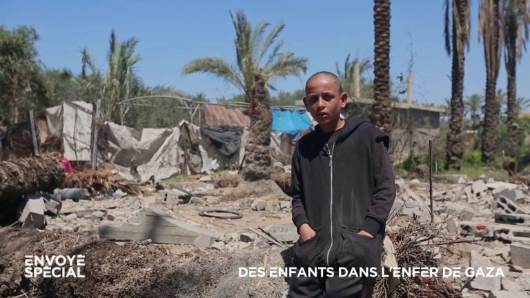 VIDEO.  No more father, no more house, no more school… in the ruins of Gaza, Ibrahim “just wants the war to stop”