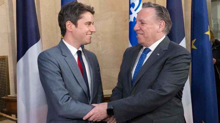 Visit of the French PM: Gabriel Attal for secularism, Legault wants to govern so that “Quebec remains Quebec”