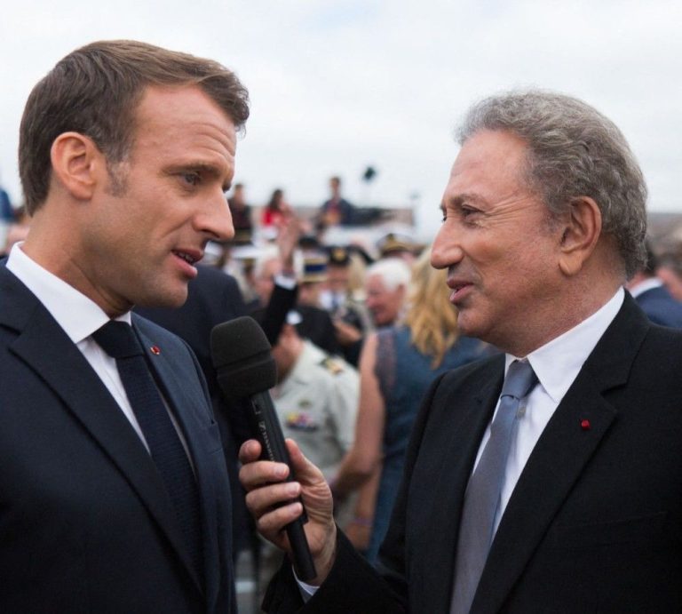 “We saw each other yesterday, you were coming out of a medical examination”, Michel Drucker very moved, Emmanuel Macron interrupts one of his broadcasts