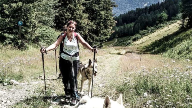 What if you tried cani-hiking?