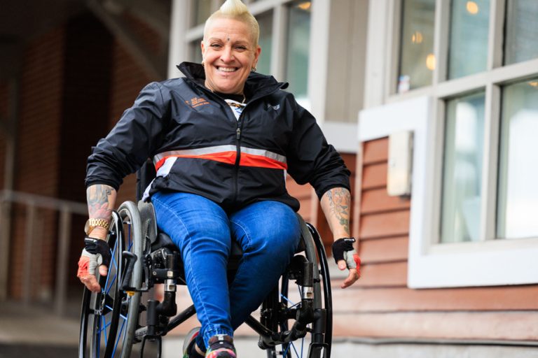 Wheelchair marathon |  Jani Barré achieved a feat in London