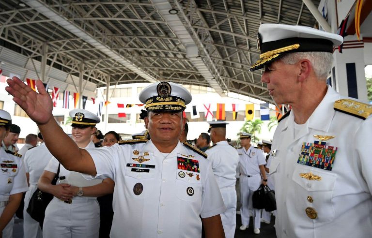 Why is the United States committed to defending the Philippines in the South China Sea?