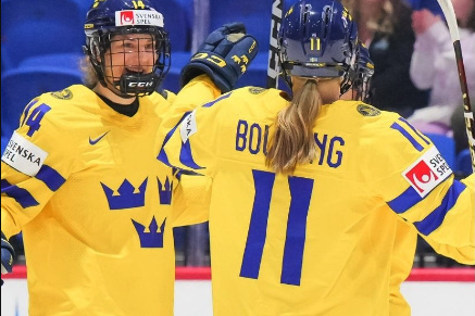 World Women’s Hockey Championship |  Bouveng scores three points as Sweden beats Japan 6-2