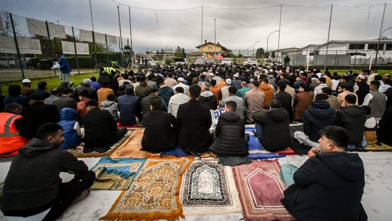 a school remains closed for Eid in Italy, near Milan