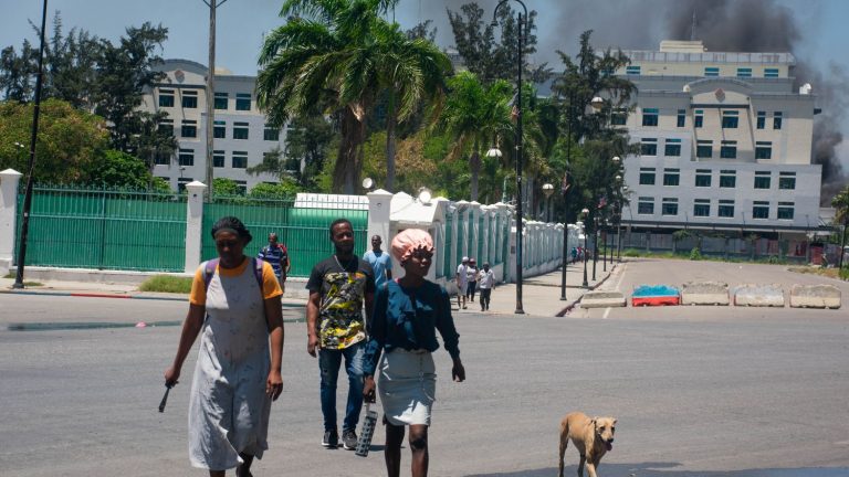 faced with the collapse of health structures, humanitarian workers crisscross Port-au-Prince to offer care