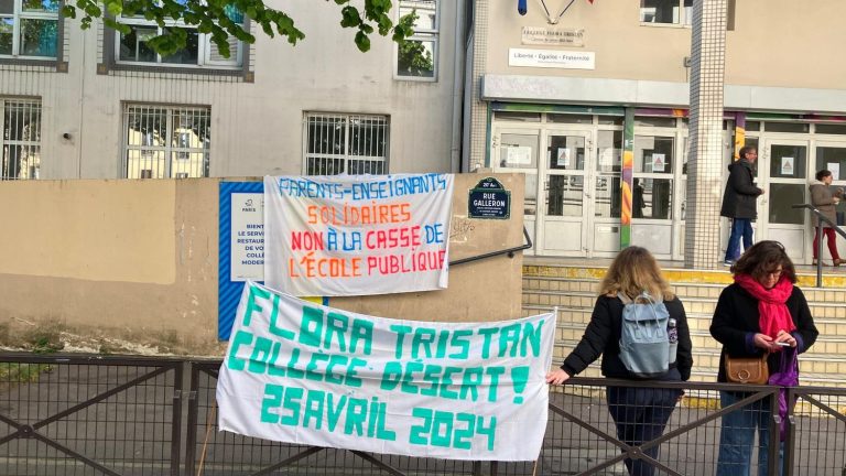 in Paris, “deserted schools and colleges” operation against the creation of level groups