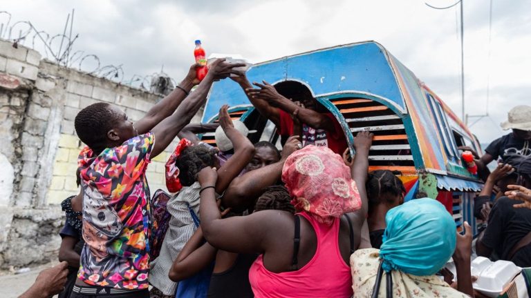 more than 50,000 people fled the capital Port-au-Prince in the month of March alone