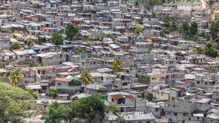 nearly 100,000 residents fled Port-au-Prince in one month