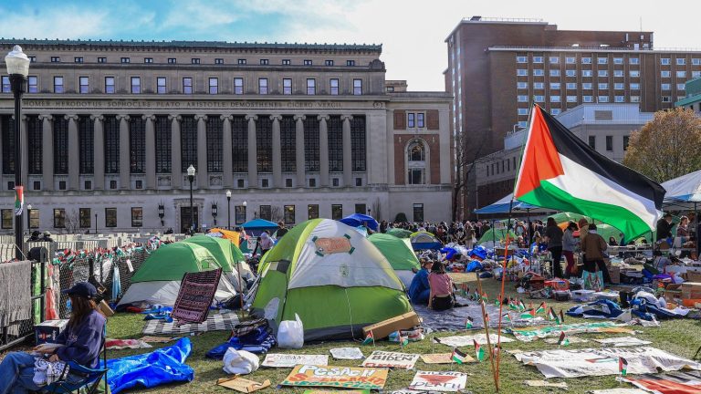 on some American university campuses, the mobilization against the war in Gaza is gaining momentum