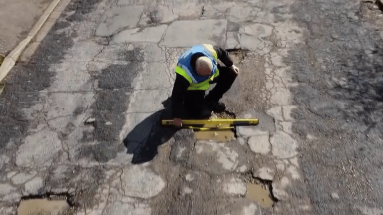 one man’s fight against the poor state of Britain’s roads