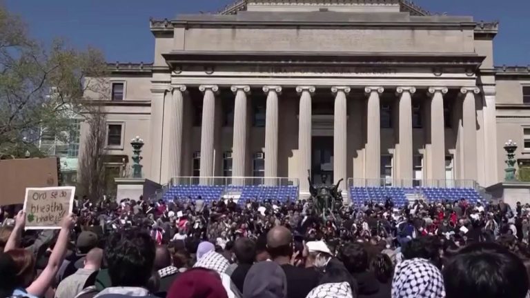 pro-Palestinian demonstrations on American campuses