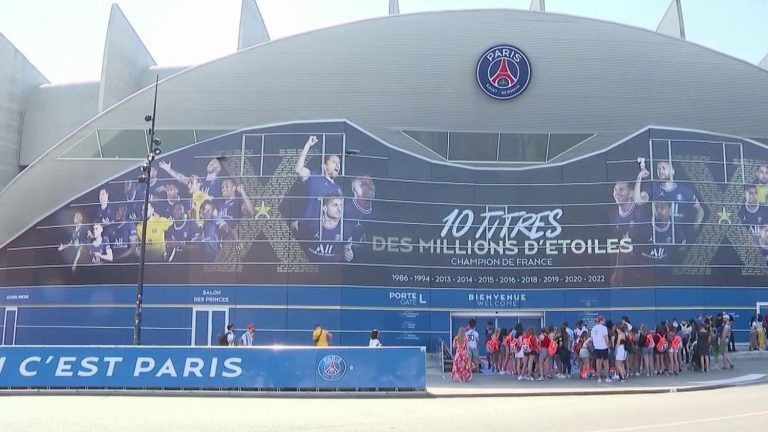 reinforced security at the Parc des princes