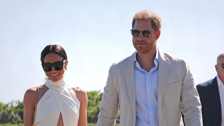 she immediately dismisses a woman who is too close to Harry in the middle of a sports ceremony