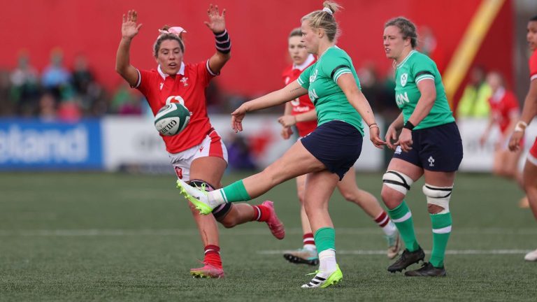 the Irish offer their first victory in the Tournament against Wales