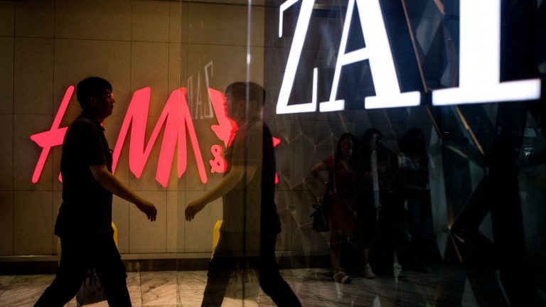 the Zara and H&M brands targeted by a British NGO