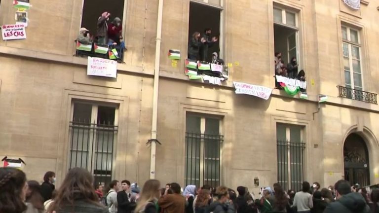 the blockade of Sciences Po lifted