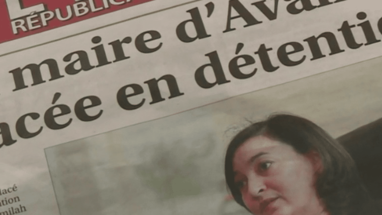 the mayor of Avallon in pre-trial detention, one of her brothers releases her