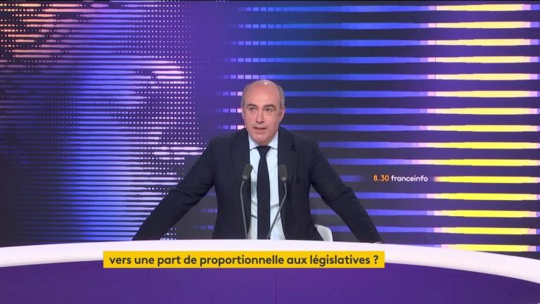 the president of the LR deputies Olivier Marleix “does not adhere to it”