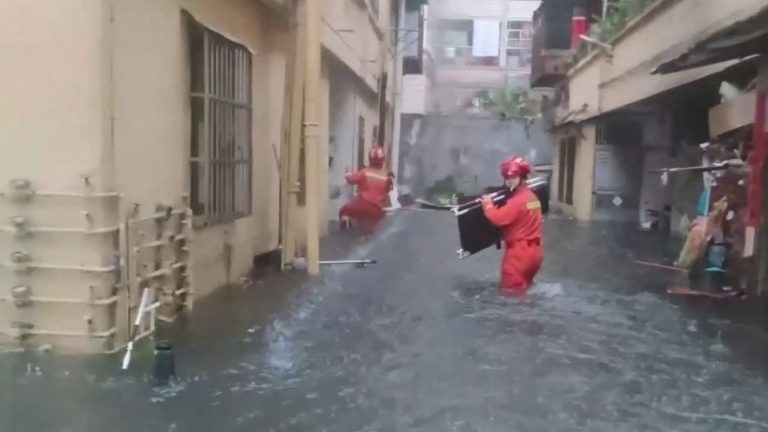 thousands of residents evacuated after torrential rains