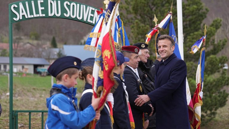 three sequences to remember from the tribute paid to the Vercors maquis by Emmanuel Macron