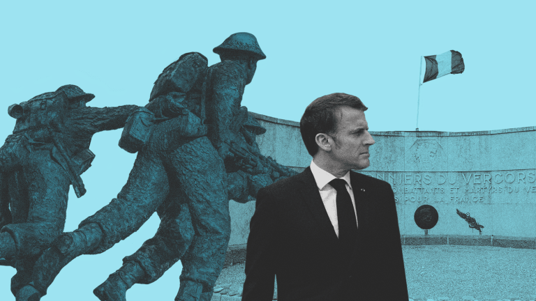 what pushes Emmanuel Macron to increase the number of ceremonies and tributes throughout the year?