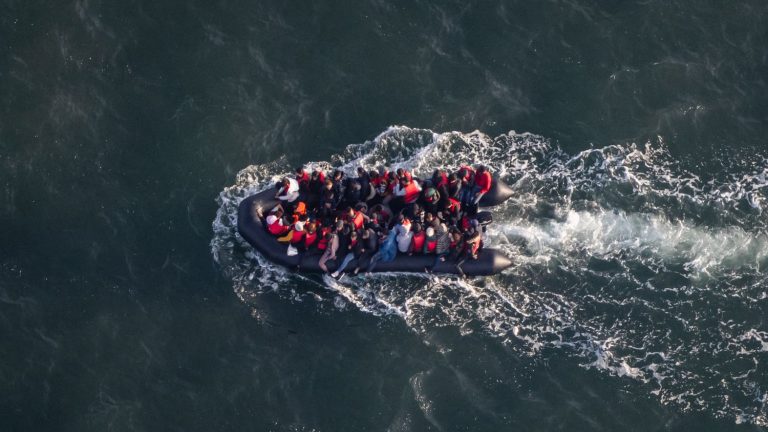 66 migrants taken care of by the maritime gendarmerie in Dieppe after wanting to reach England