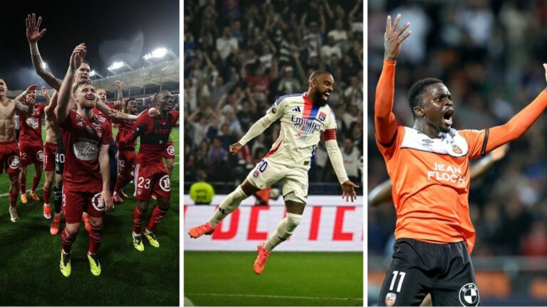 Brest in the Champions League, Lyon and Lens in Europe, Lorient relegated… The lessons of the last day