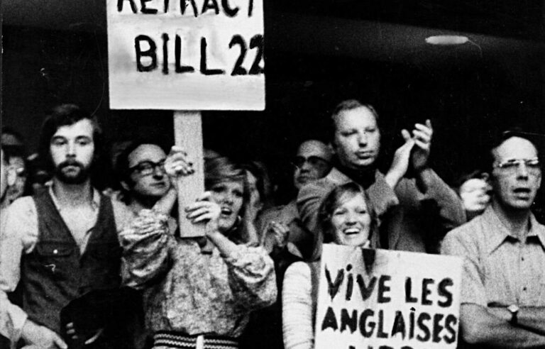 50 years ago, the French language was sanctified by the Quebec state