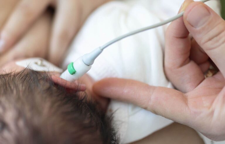 95% of newborns have access to a hearing screening test