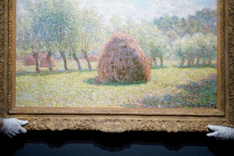 A Monet sold for nearly 35 million at auction in New York