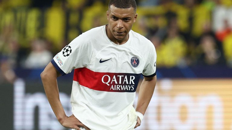 “A lot of pressure and that’s normal, there is a place in the Champions League final,” says Kylian Mbappé