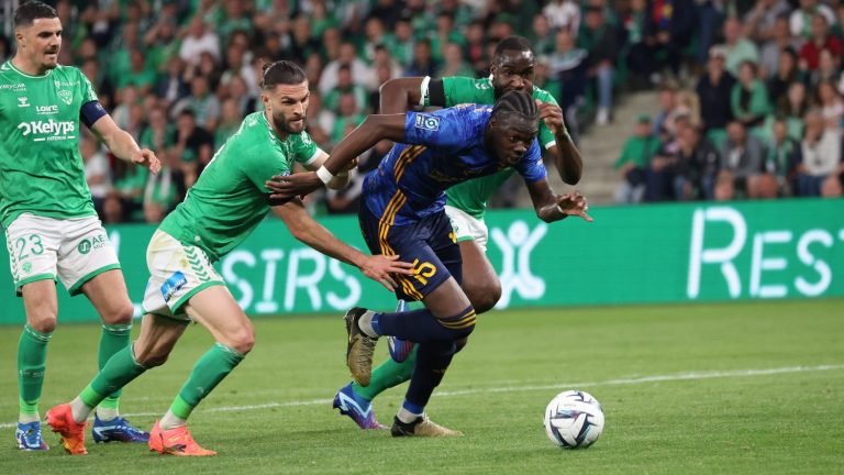 Angers in pole position for the direct climb after the draw at Saint-Etienne, Troyes offers itself a reprieve