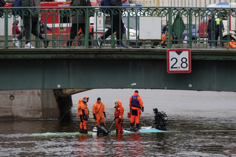 Seven dead after bus crashes into river in St. Petersburg