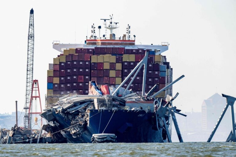 Baltimore Bridge |  The container ship that caused the collapse will be removed on Monday