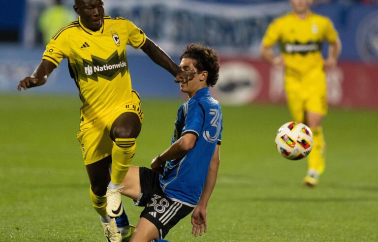 CF Montreal concedes two goals in the second half and loses 3-1 to the Columbus Crew