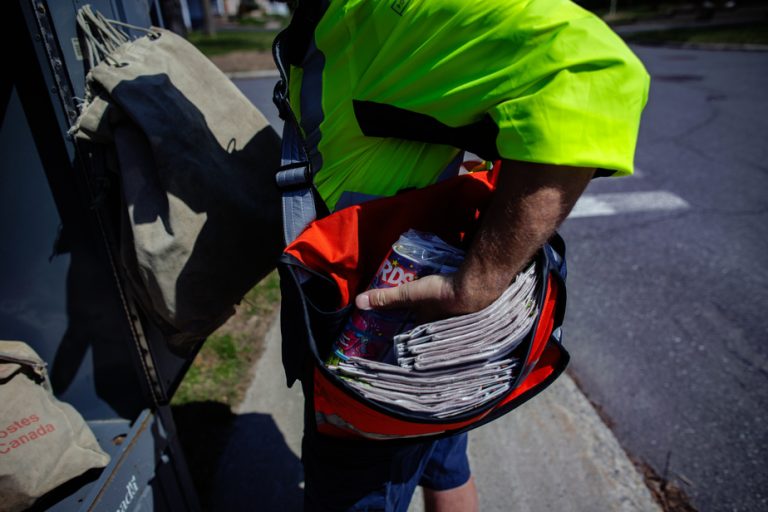 Canada Post |  140 km on foot per week