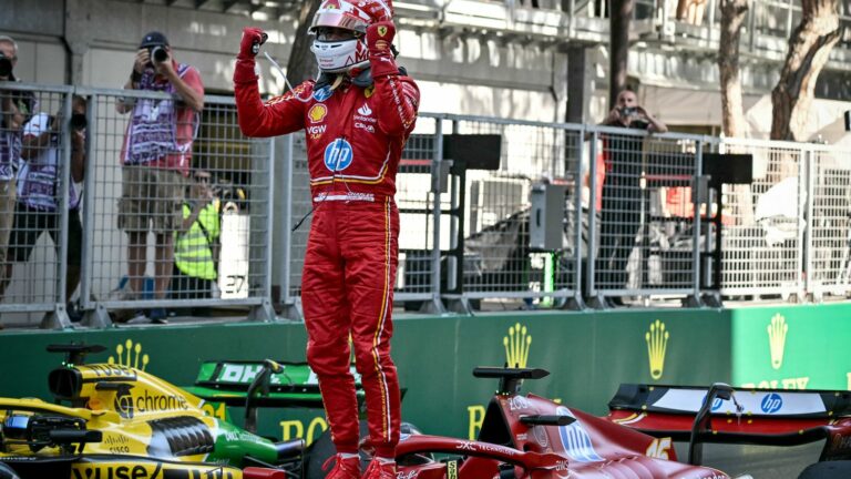 Charles Leclerc wins the Monaco Grand Prix and wins for the first time on home soil