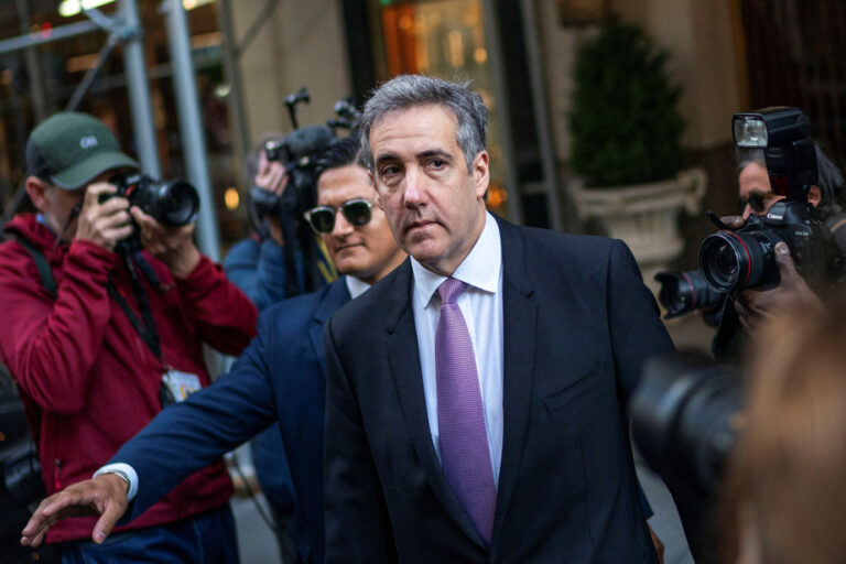 Criminal trial of Donald Trump |  Michael Cohen admits to stealing from the Trump Organization