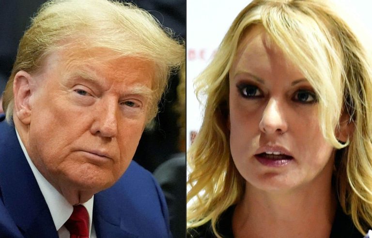 Defense attempts to discredit porn star Stormy Daniels at Donald Trump trial