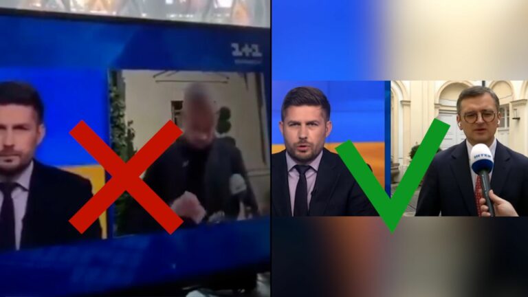 Did a journalist take cocaine live on Ukrainian television?